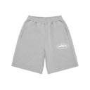Corteiz Island Puff Print Sweatshort Heather Grey one-kickz