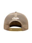 Corteiz Island Puff Print Trucker Hat Forest Camo one-kickz