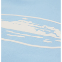 Corteiz Island Puff Print Zip Hoodie Baby Blue