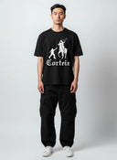 Corteiz Jack Boys Tee Black one-kickz