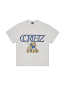 Corteiz Lion Boxy Heavyweight Tee White one-kickz