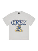 Corteiz Lion Boxy Heavyweight Tee White one-kickz