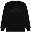 Corteiz OG Alcatraz Sweatshirt 'Triple Black'
