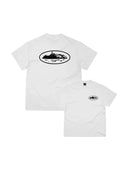 Corteiz OG Island Logo T-shirt White one-kickz