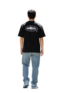 Corteiz OG Island Logo Tee Black one-kickz