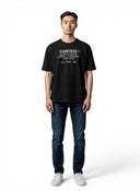 Corteiz OG Stencil Black Tee one-kickz