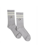 Corteiz Pacth Socks Grey And White Corteiz One Kickz