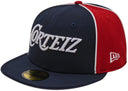 Corteiz Pirate Radio New Era Fitted 59Fifty Cap Navy/Red one-kickz