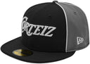 Corteiz Pirate Radio New Era Fitted 59Fifty Cap Black/Grey one-kickz