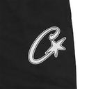 Corteiz Satin C Star Applique Bottoms Black