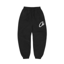 Corteiz Satin C Star Applique Bottoms Black