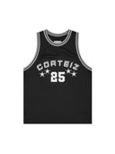 Corteiz Stars Basketball Jersey Black one-kickz