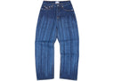 Corteiz Strike Baggy Jeans Dark Wash one-kickz