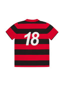 Corteiz Striped Knit Jersey Red one-kickz