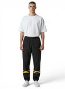 Corteiz Striped Litework Pant Black one-kickz