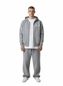 Corteiz Superior Royale Zip Hoodie Heather Grey one-kickz