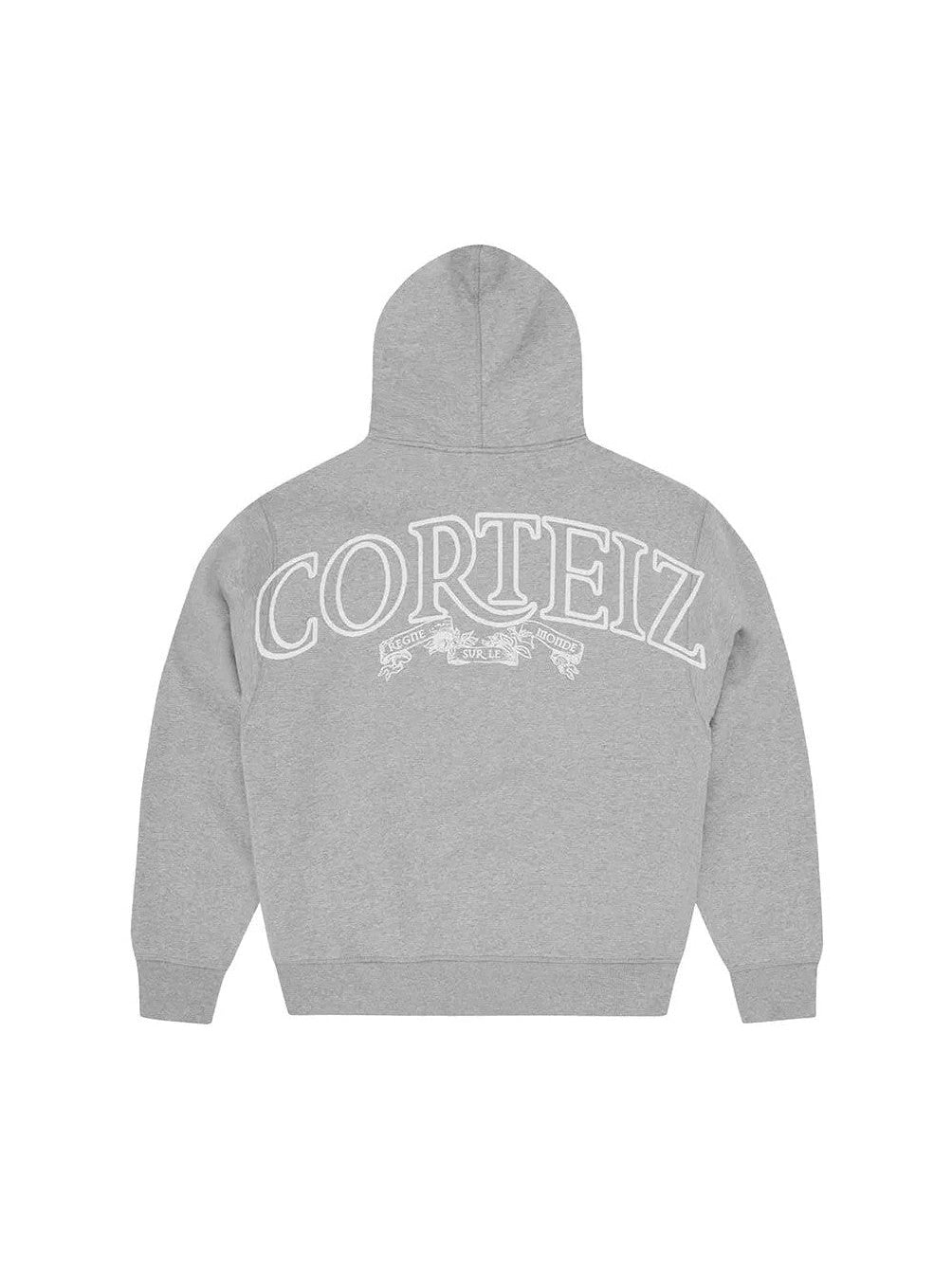 Corteiz Superior Royale Zip Hoodie Heather Grey – One Kickz