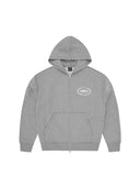 Corteiz Superior Royale Zip Hoodie Heather Grey one-kickz