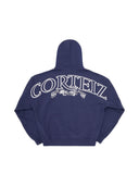 Corteiz Superior Royale Zip Hoodie Navy one-kickz