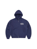 Corteiz Superior Royale Zip Hoodie Navy one-kickz