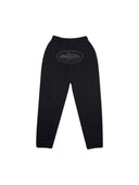 Corteiz Sweatpants Triple Black one-kickz