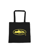 Corteiz Tote Bag Black/Yellow one-kickz