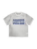 Corteiz Western Open Mesh Jersey White one-kickz