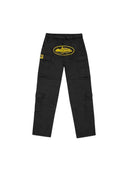 Corteiz Yella Guerillaz Cargos Black/Yellow one-kickz