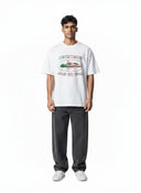 Corteiz x Denim Tears Cortears OG Alcatraz Tee White one-kickz