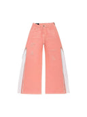Cozy Worldwide Pink Washed Jeans one-kickz