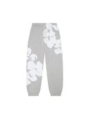 Denim Tears Big Cotton Wreath Sweatpants Grey one-kickz