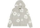 Denim Tears Cotton Wreath Zip Hoodie Grey