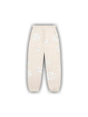 Denim Tears Rhinestone Cotton Wreath Sweatpants Oatmeal one-kickz