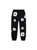 Denim Tears The Cotton Wreath Sweatpants Black one-kickz