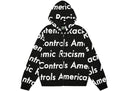 Denim Tears x Arthur Raja Systemic Racism Controls America Zip Up Hoodie Black one-kickz