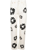 Denim Tears x Levi's Cotton Wreath Jean White one-kickz