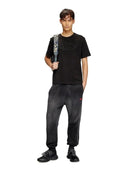 Diesel T-Adjust-Bigoval T-shirt Black one-kickz