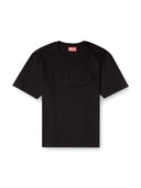Diesel T-Adjust-Bigoval T-shirt Black one-kickz