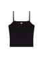 Diesel T-Hop-D Logo Embroidered Cami Top Black one-kickz