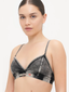 Diesel Zoe-Dnm Triangle Bra Black one-kickz