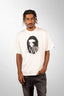 Bape Off-White Spray Print Logo Relaxed Fit Tee