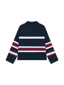 Eme Studios Bachatas Navy Polo Crewneck one-kickz