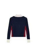 Eme Studios Betty Navy Zipper Knit