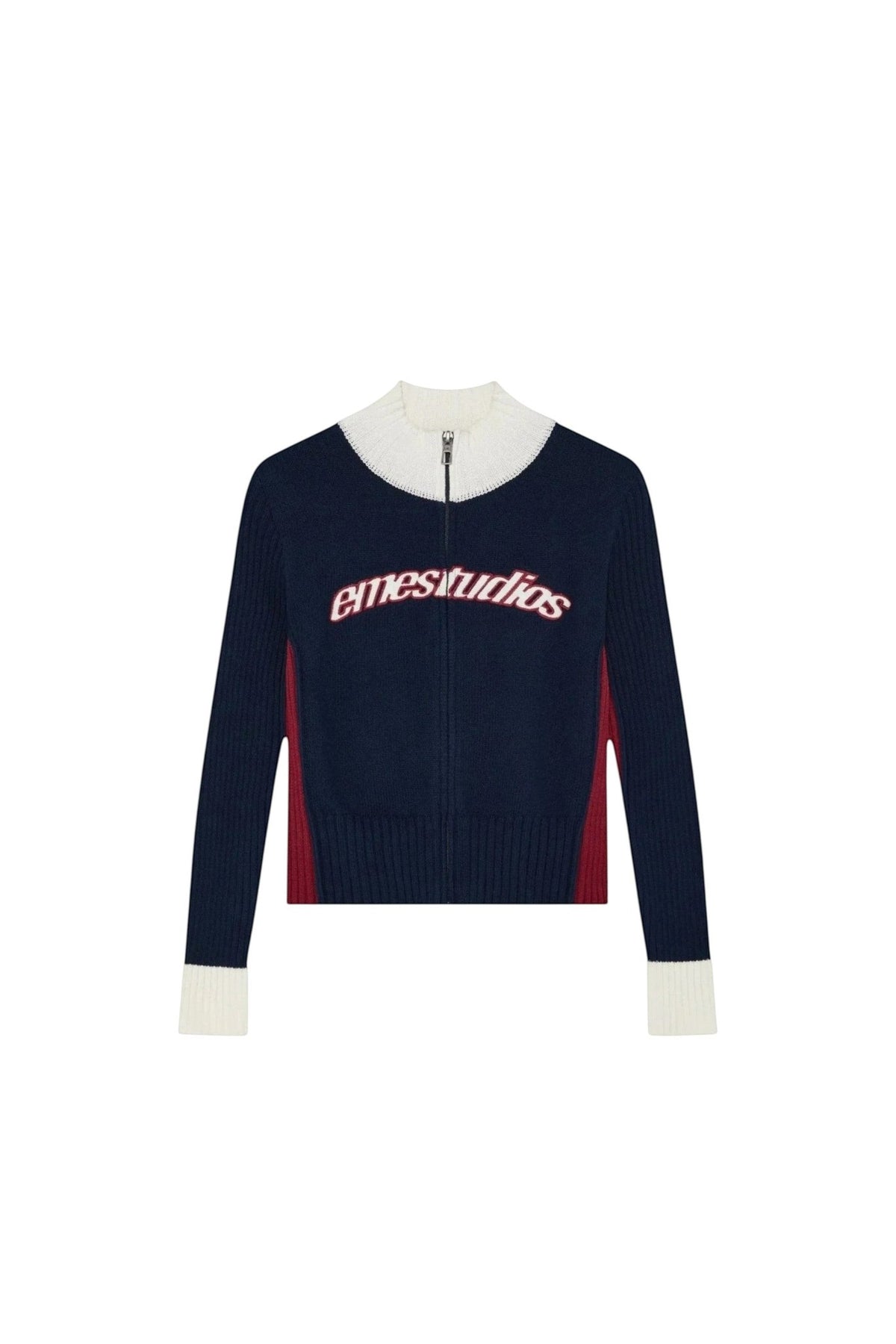 Eme Studios Betty Navy Zipper Knit