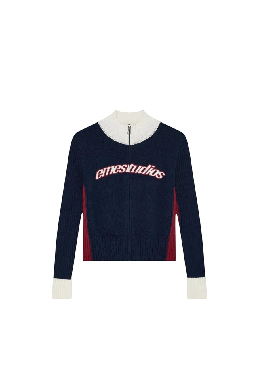 Eme Studios Betty Navy Zipper Knit