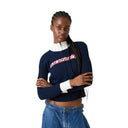 Eme Studios Betty Navy Zipper Knit