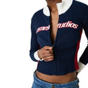 Eme Studios Betty Navy Zipper Knit
