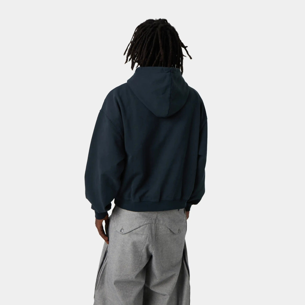 Eme Studios Brook Oversized Navy Hoodie