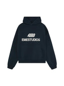 Eme Studios Brook Oversized Navy Hoodie one-kickz