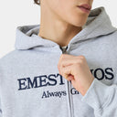 Eme Studios Capri Heather Grey Full Zip